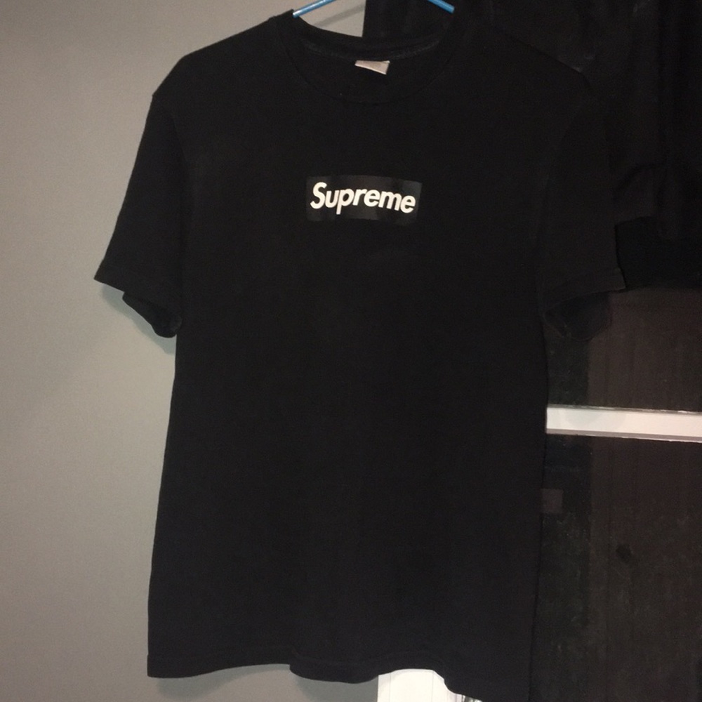 Supreme 2006 black box logo friends and family